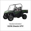 Vehículo utilitario Intimidator GC1K Classic retirado del mercado
